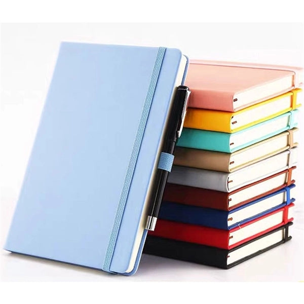 College Ruled Notebook With Pen Loop