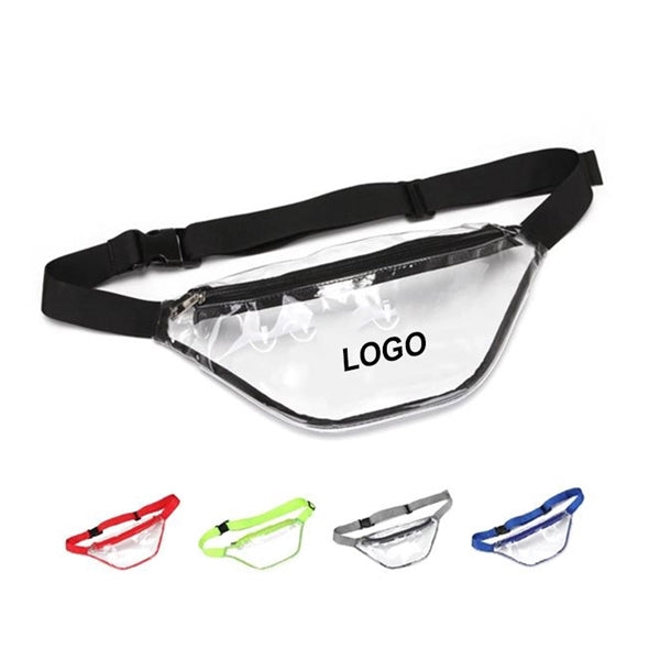 Clear Fanny Pack Transparent Adjustable Belt Bag
