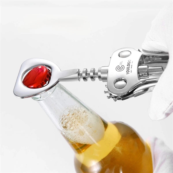 Beer Red Wine Dual-Purpose Multifunctional Corkscrew Bottle