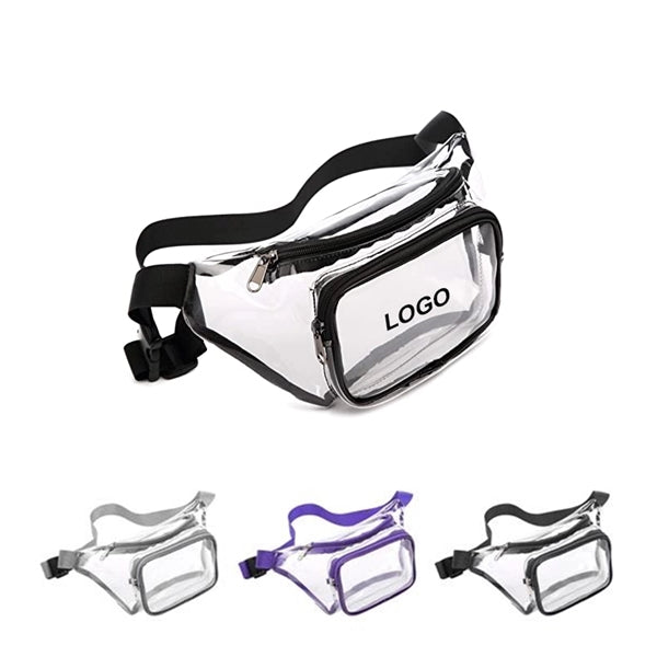 Clear Fanny Pack Transparent Adjustable Belt Bag