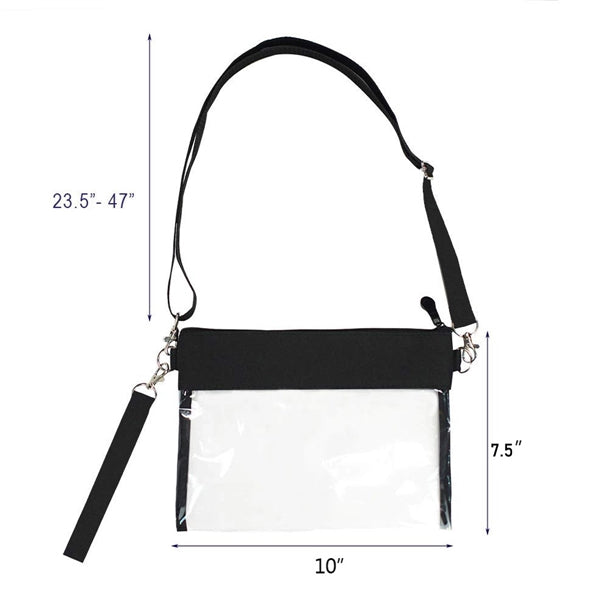 Transparent Crossbody Purse Bag