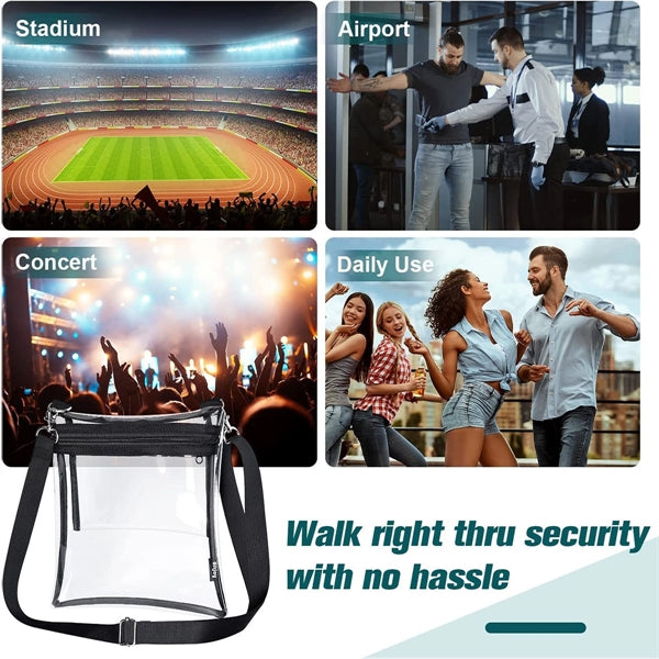 Transparent Crossbody Bag For Women And Men