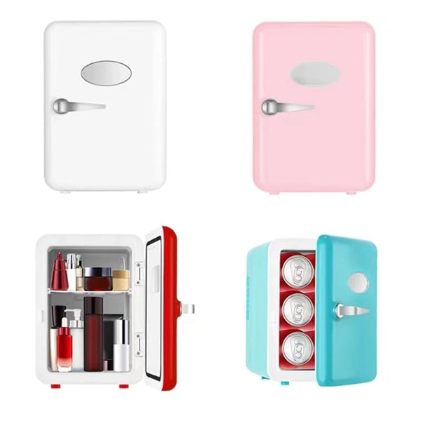 Mini Fridge, 4 Liter/6 Can AC/DC Portable