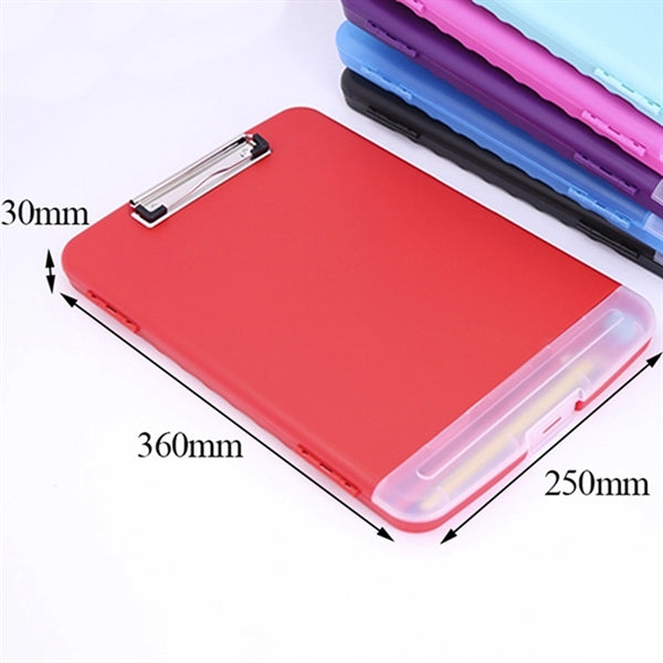 A4 Binder Clipboard With Storage