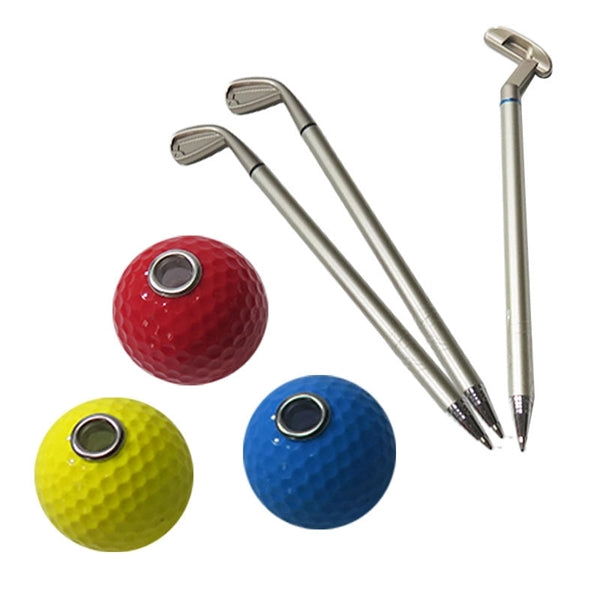 Mini Golf Ball Pen Set