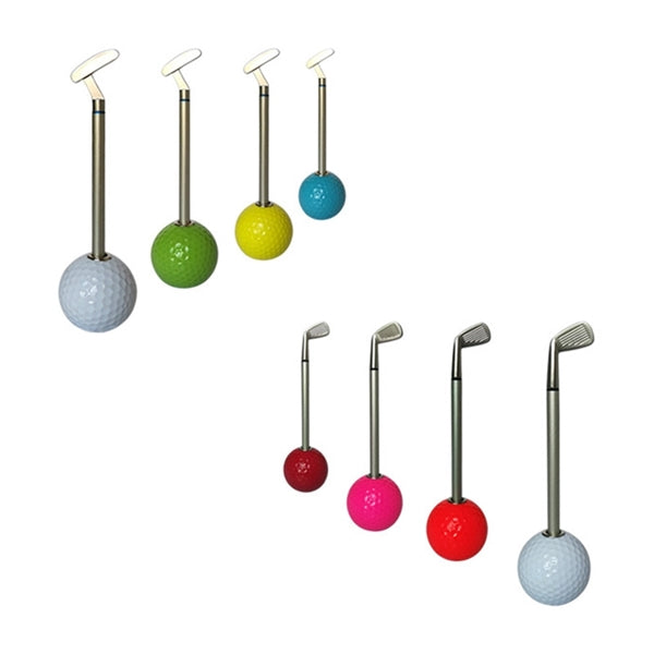 Mini Golf Ball Pen Set