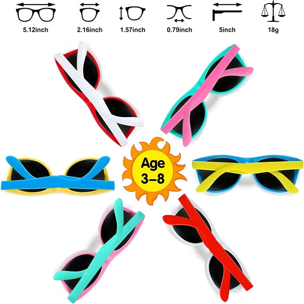Party Favor Kids Sunglasses Uv400 Protection