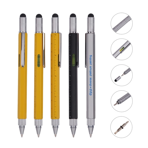 Metal Multifunctional Stylus Tool Pen