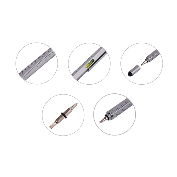 Metal Multifunctional Stylus Tool Pen