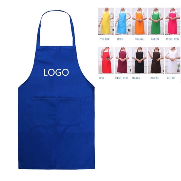 Polyester Aprons With Two Pocket Custom Logo