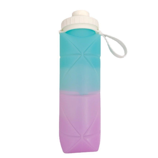 Leakproof Silicone Foldable Water Bottle