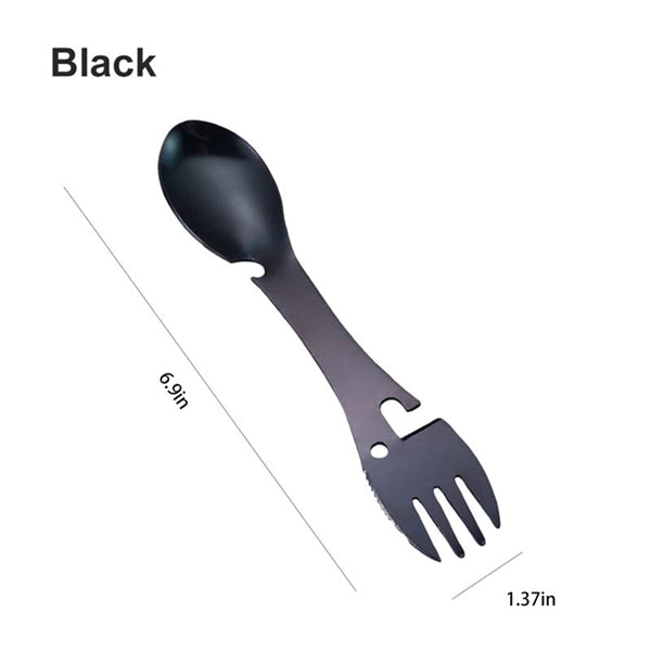 Multi Function Stainless Steel Camping Spork