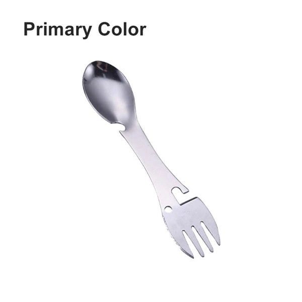 Multi Function Stainless Steel Camping Spork