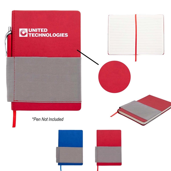 Hardcover PU Leather Business 6" W x 8" H 80 Pages Journal