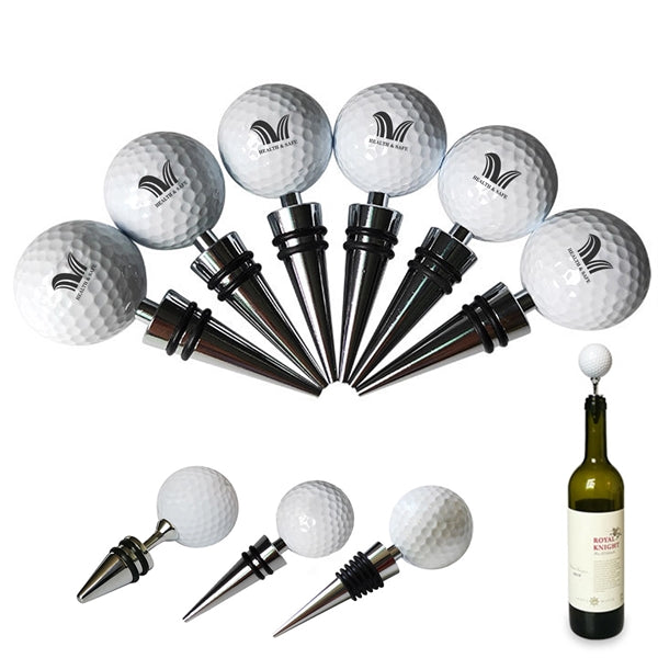 Golf Ball Wine Stoppers
