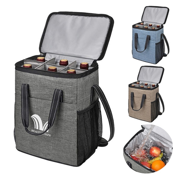 Wine Carrying Cooler Tote Bag