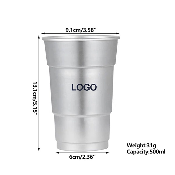 16oz Aluminum Cups