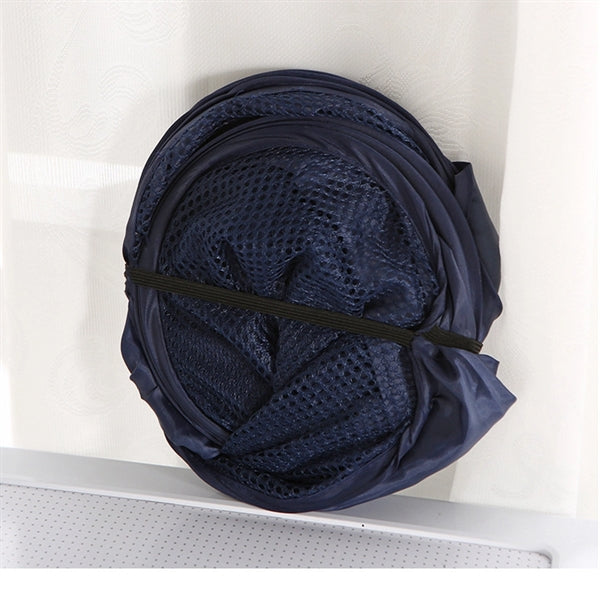 Pop Up Hamper Mesh Laundry Basket Folding Bag 20" X12"