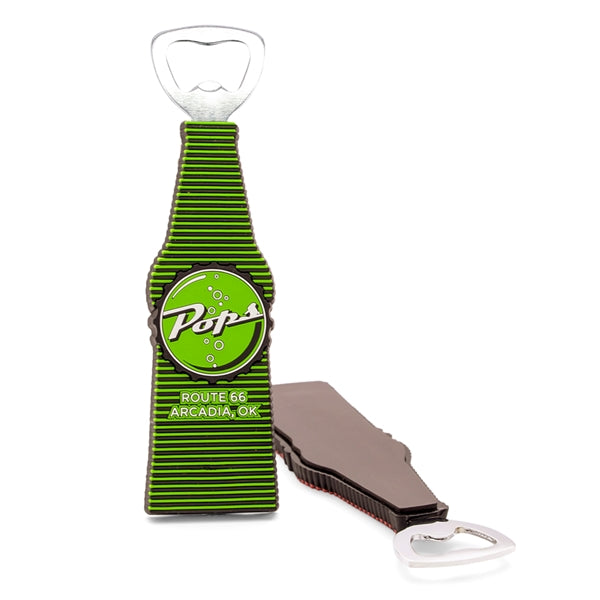 Shape PVC Bottle Openers