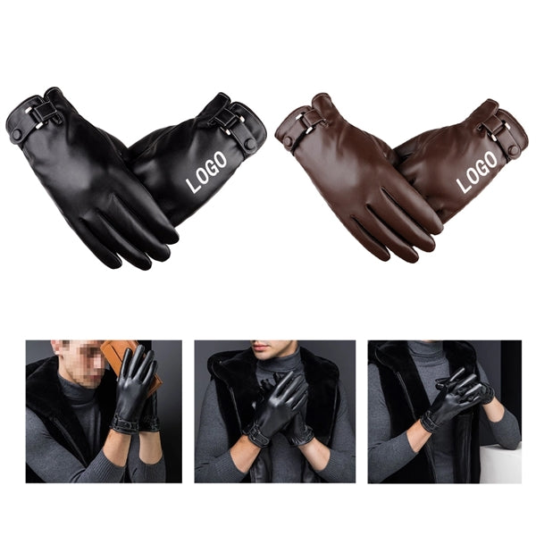 Leather Thermal Gloves