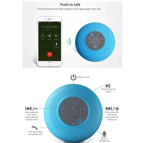 Bluetooth Suction Cup Speaker