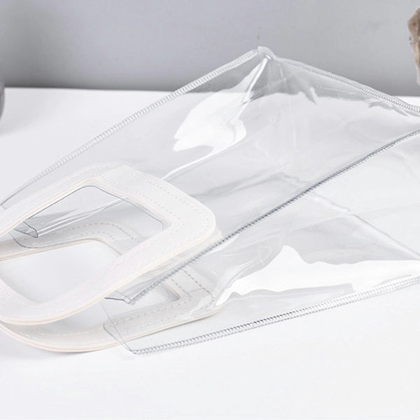 PVC Transparent Food Tote Bag