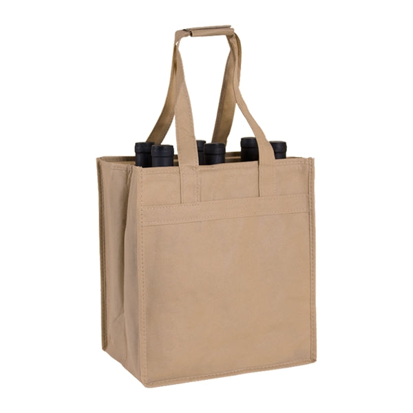 6-Bottle Non-Woven Tote