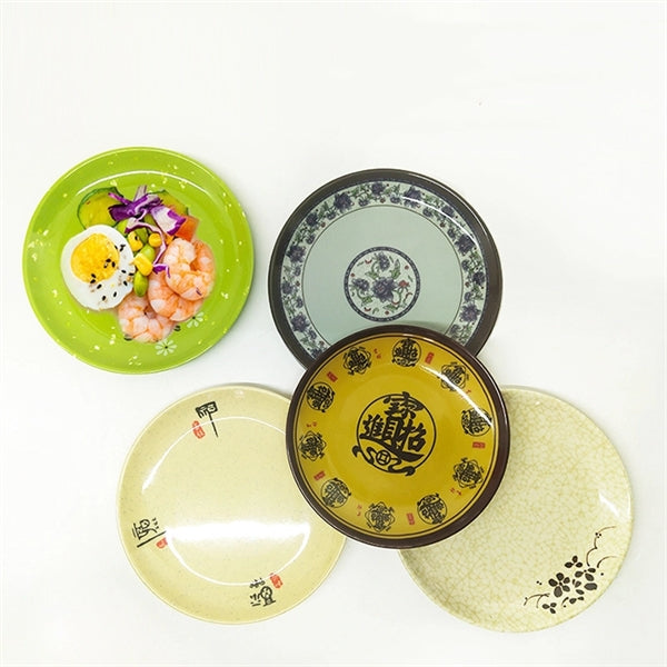 10" Lightweight round salad Melamine Dinner Plate