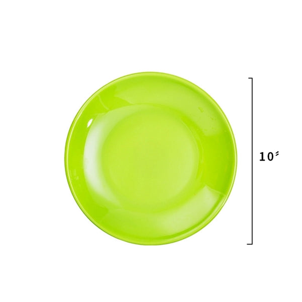 10" Lightweight round salad Melamine Dinner Plate