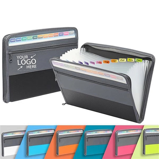 13 Pockets Expanding File Folder