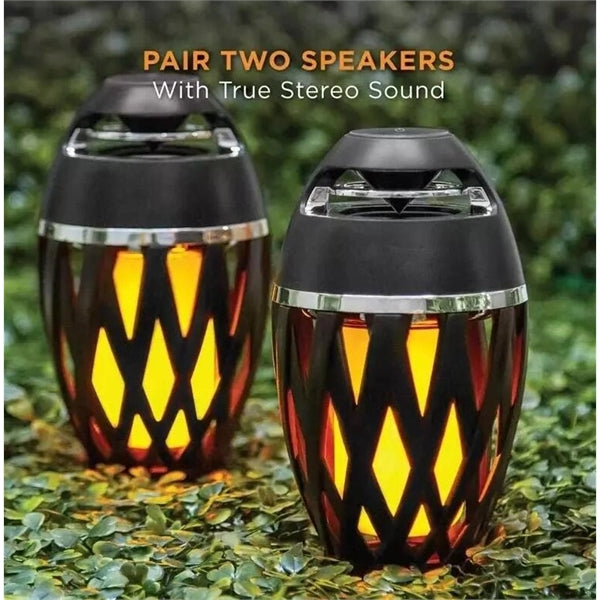LED Flame Bluetooth Speaker For Outdoor