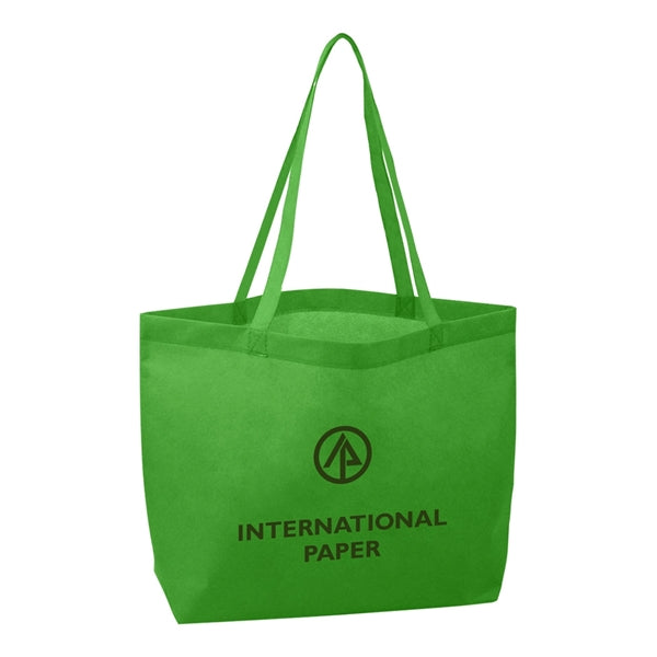 Heat-Sealed Non-Woven Shopping Tote