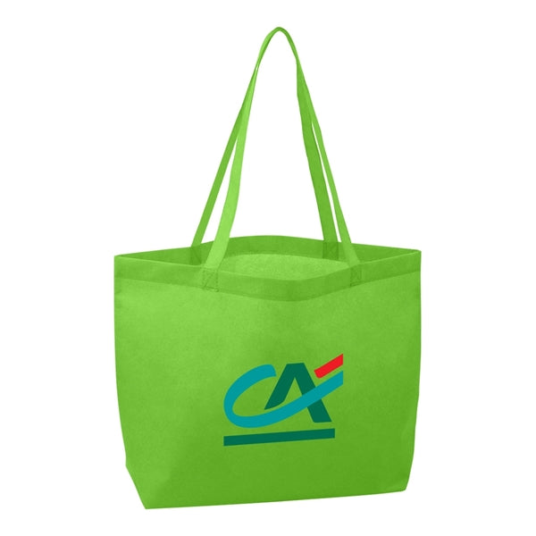 Heat-Sealed Non-Woven Shopping Tote