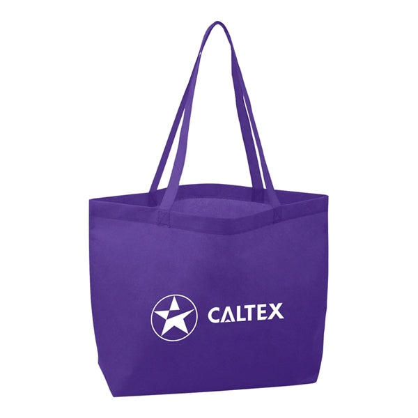 Heat-Sealed Non-Woven Shopping Tote