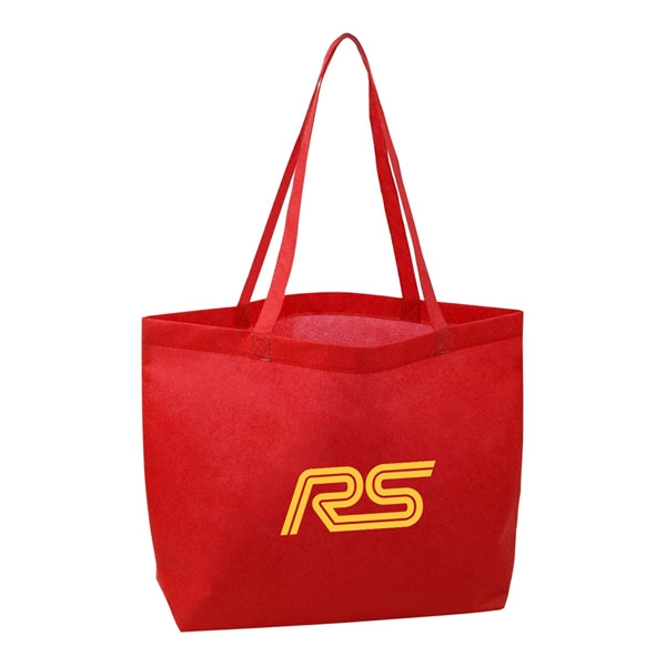 Heat-Sealed Non-Woven Shopping Tote