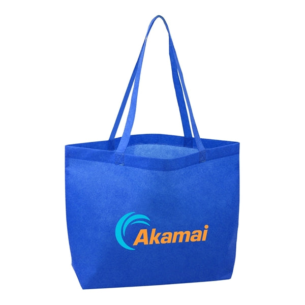 Heat-Sealed Non-Woven Shopping Tote