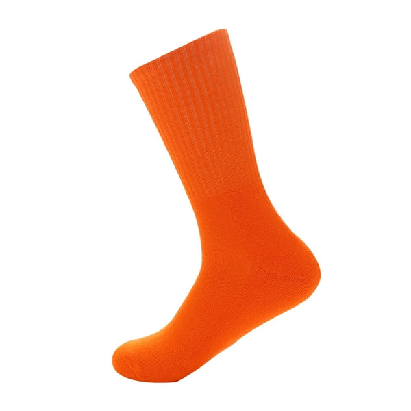 Solid Color Mid Tube Socks