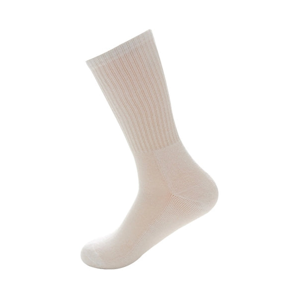 Solid Color Mid Tube Socks