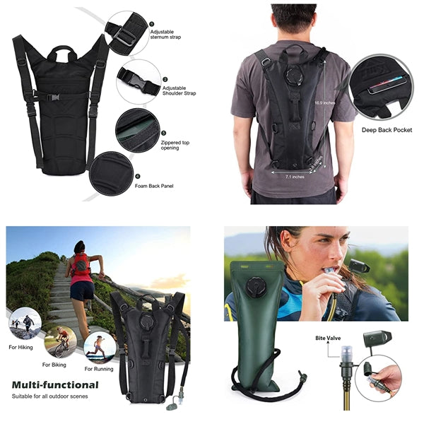 Hydration Pack Backpack With 3L Bladder