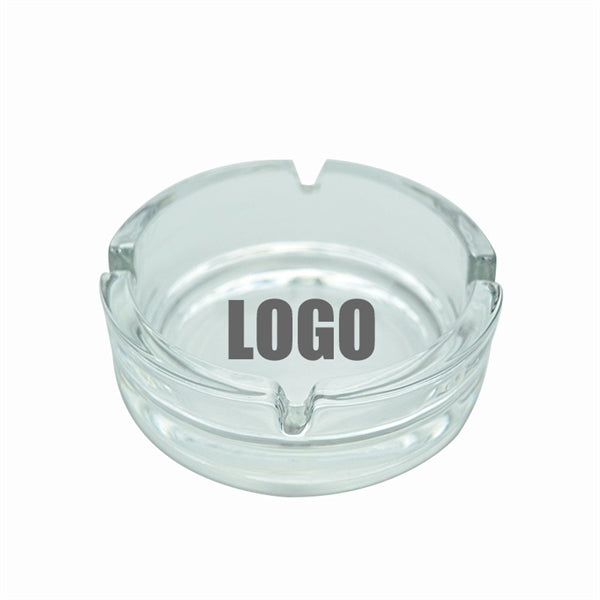 Clear Glass Ashtrays for Cigarettes