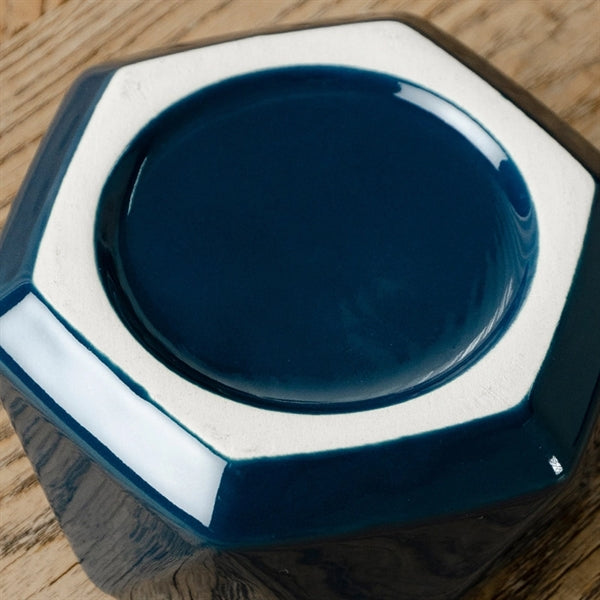 Handmade Ceramic Ashtray With Bamboo Lid