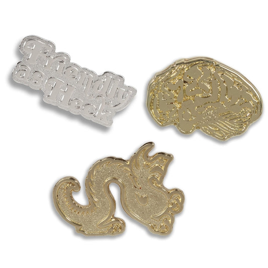 1" Die Struck DIRECT Lapel Pins
