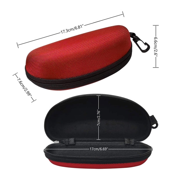 EVA Zipper Eyeglasses Case