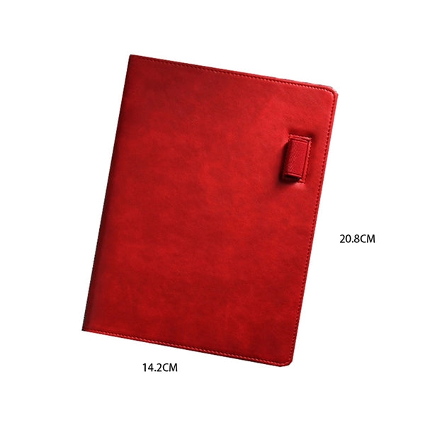 A5 Tri-Fold Linen PU Notebook