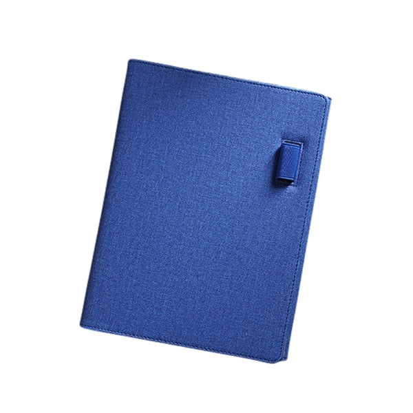 A5 Tri-Fold Linen PU Notebook