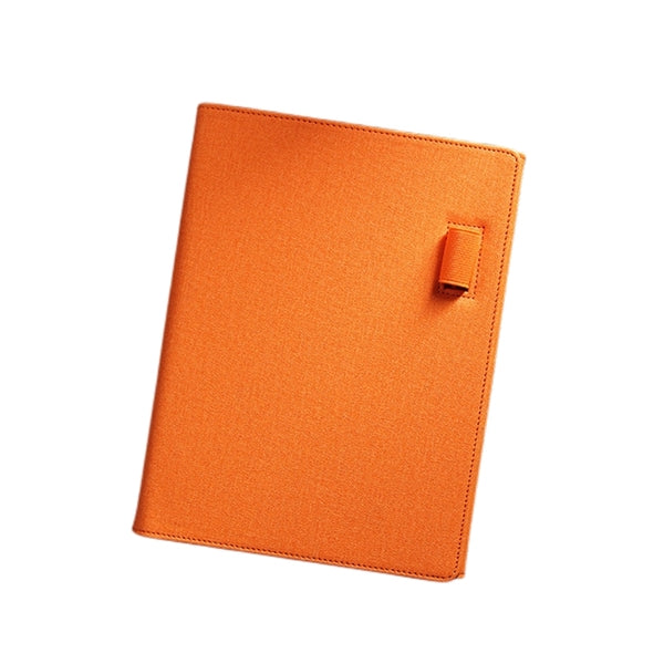 A5 Tri-Fold Linen PU Notebook