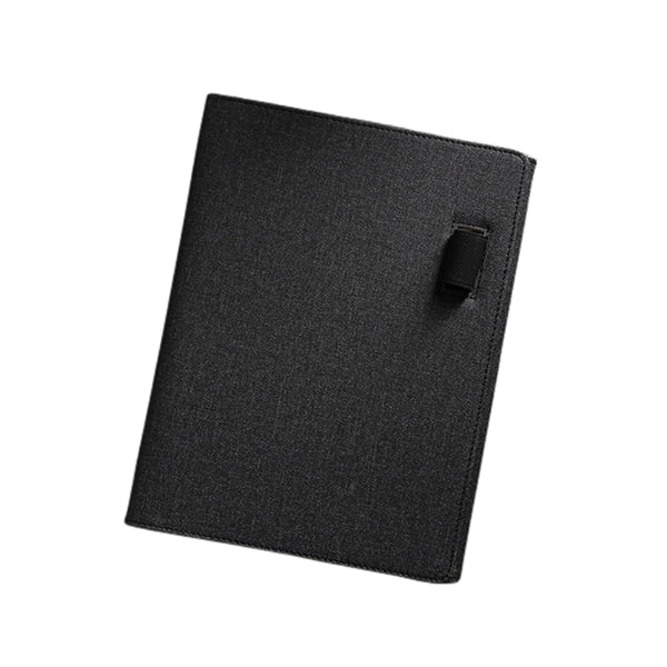 A5 Tri-Fold Linen PU Notebook