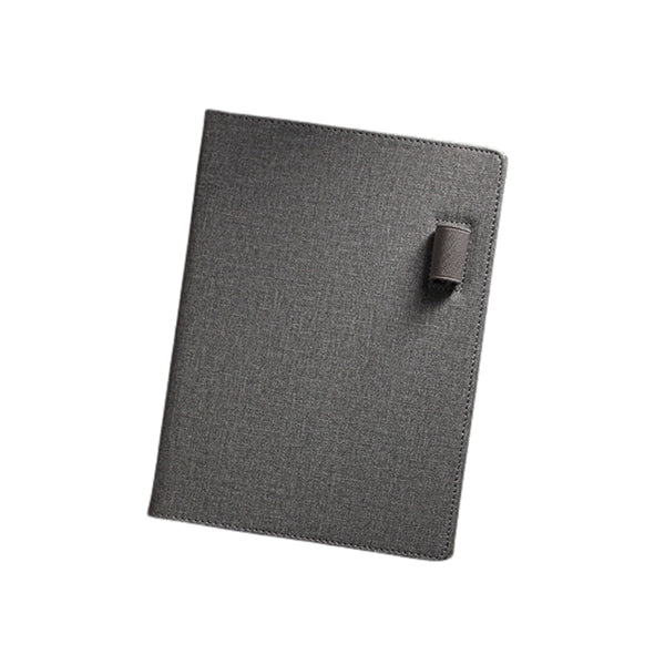 A5 Tri-Fold Linen PU Notebook