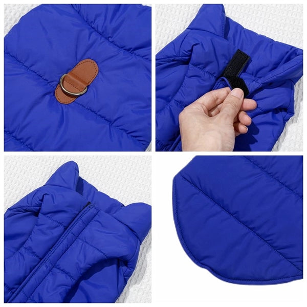 Warm Dog Sweater with Hook and Loop