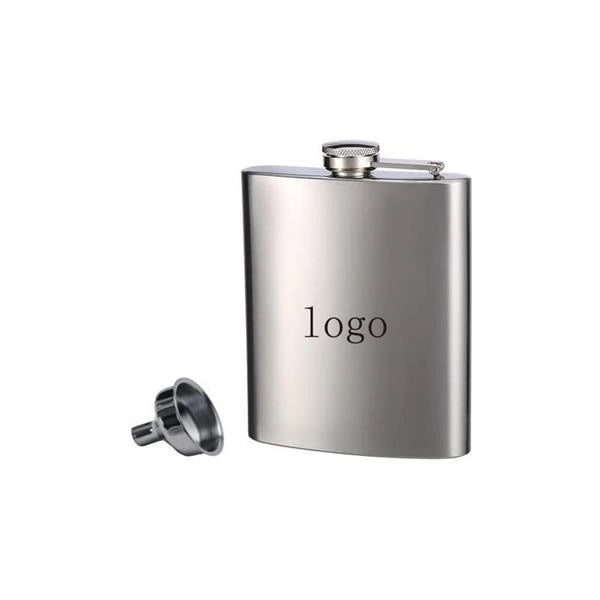 8oz Stainless Steel Flask